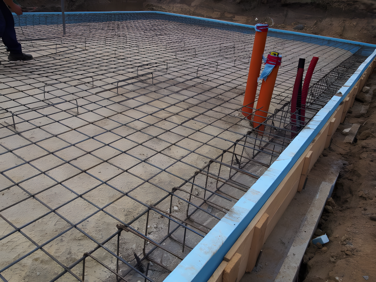 alapozas lepesei alaplemez vasszereles