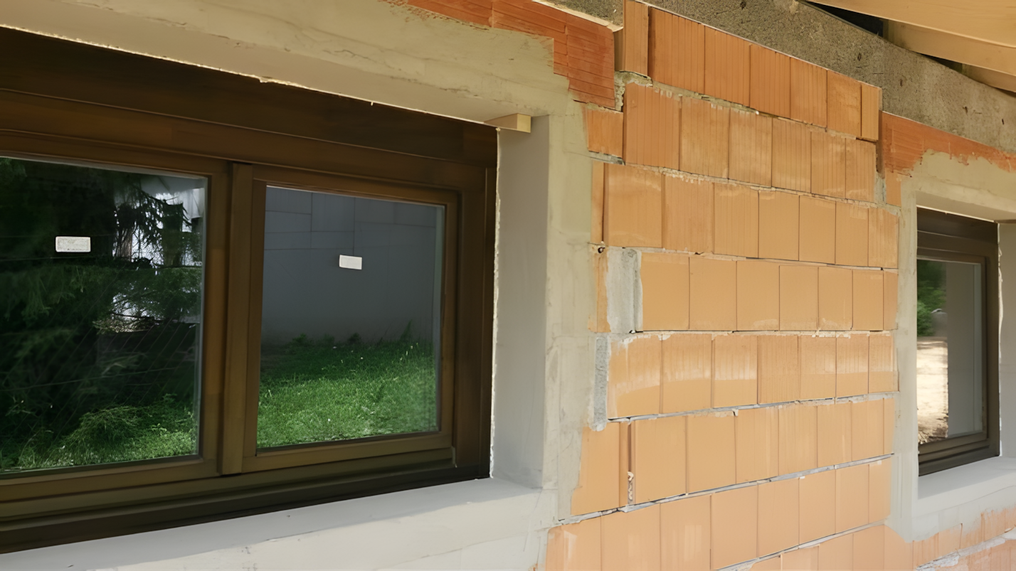 Vakolható tokos redőny vízszintes áthidaló nyílászáró tokmagasítás